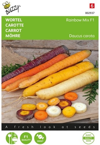 Carrot Rainbow Mix F1 - Buzzy