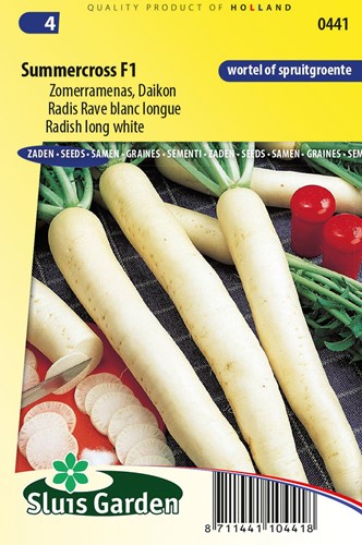 Radish Minowase Summercross F1 (Raphanus Sativus)