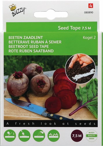 Beetroot Kogel 2 - Buzzy Seed Tape