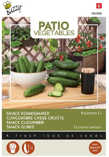 Snack cucumber Kalimero F1- Buzzy Patio Vegetables
