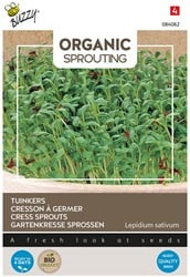 Organic Sprouting Cress Sprouts BIO - Buzzy