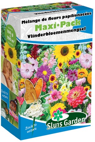 Meadow Flower Seed Mix for Butterflies - Maxi Pack Sluis Garden