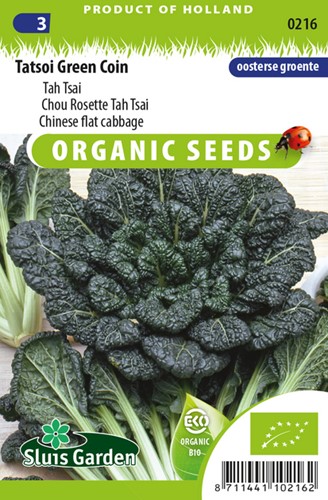 Chinese flat cabbage Tatsoi Green Coin EKO