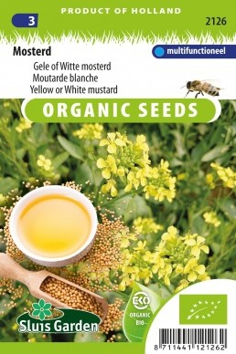 Mustard, yellow / white - Sinapis alba EKO