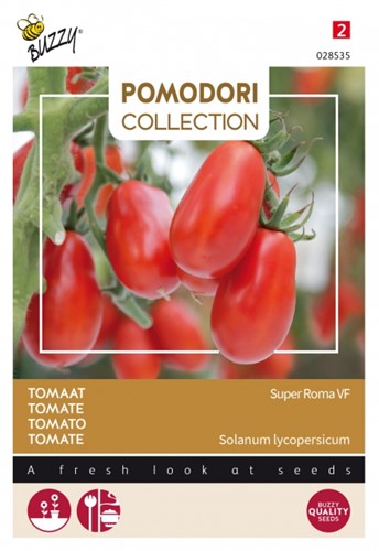 Tomato Super Roma Vf - Pomodori Collection