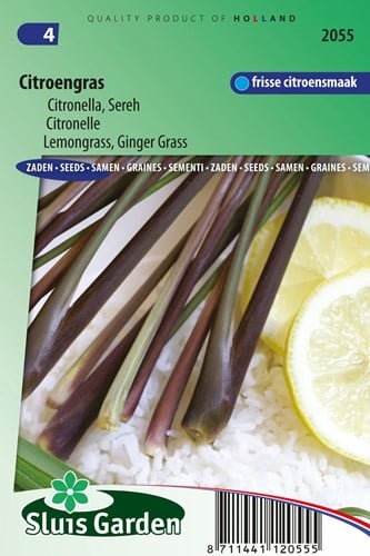 Lemongrass, Ginger Grass, Citronella / Sereh