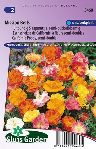California Poppy Mission Bells mix