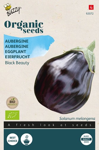 Bio Eggplant Black Beauty