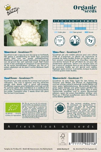 Cauliflower Goodman F1 BIO-2
