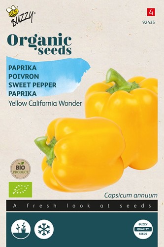 Bio Sweet pepper California Wonder Yellow