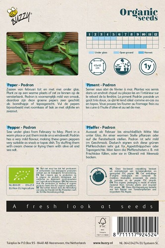 Bio Peper Padron - Capsicum-2
