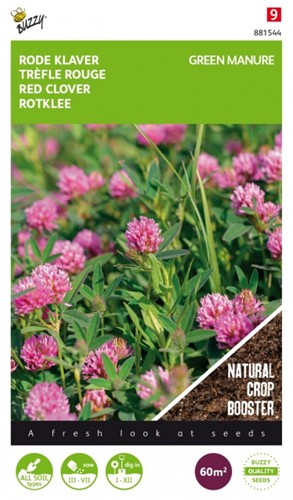 Green Manure Crop Red Clover / 150 gr - 60 m2