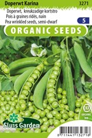 Pea wrinkled seeds, semi-dwarf Karina EKO