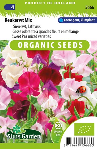Largeflowered Sweet Peas EKO