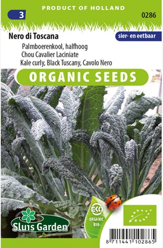 Kale curly Nero di Toscana organic EKO