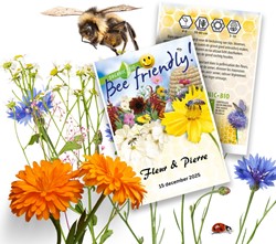 Butterfly Mixture Personalized Printed Seed Packets - 50 pieces