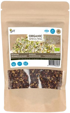 Organic Sprouting Salad mix 250g - Large Pack