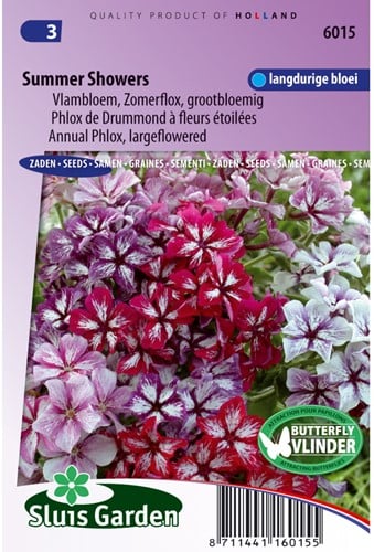 Phlox Summer Showers Mix (large flowered)