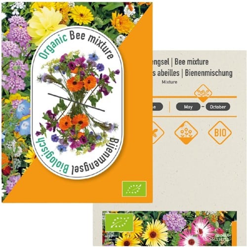 Bee-Friendly Flower Mix – Organic Seeds