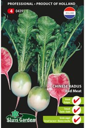 Radijs chinese Red Meat - Raphanus sativus