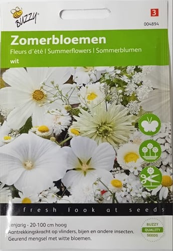 Summerflowers White mixture - Buzzy