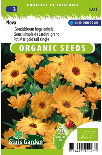 Goudsbloem Orange EKO - Calendula-2