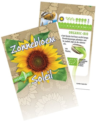 Giant Sunflower Organic - Helianthus